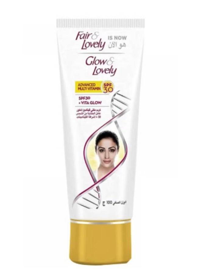 Fair & Lovely Glow & Lovely Advanced Multivitamin Cream 100 grams - Image 2